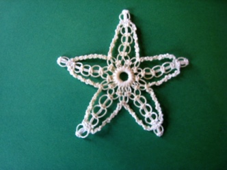 Tied Snowflake - 023