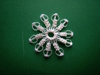 Tied Snowflake - 147