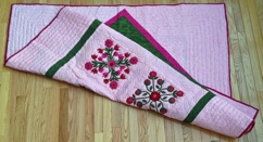 Rose of Sharon Quilt (Front & Back) Rose of Sharon Quilt (Front & Back)