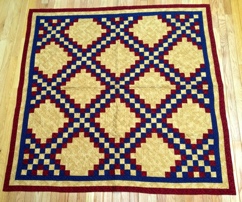 Triple Irish Chain Quilt 2010 (60"x60") Triple Irish Chain Quilt 2010 (60"x60")