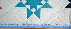 Rising Star Quilt (detail) Rising Star Quilt (detail)